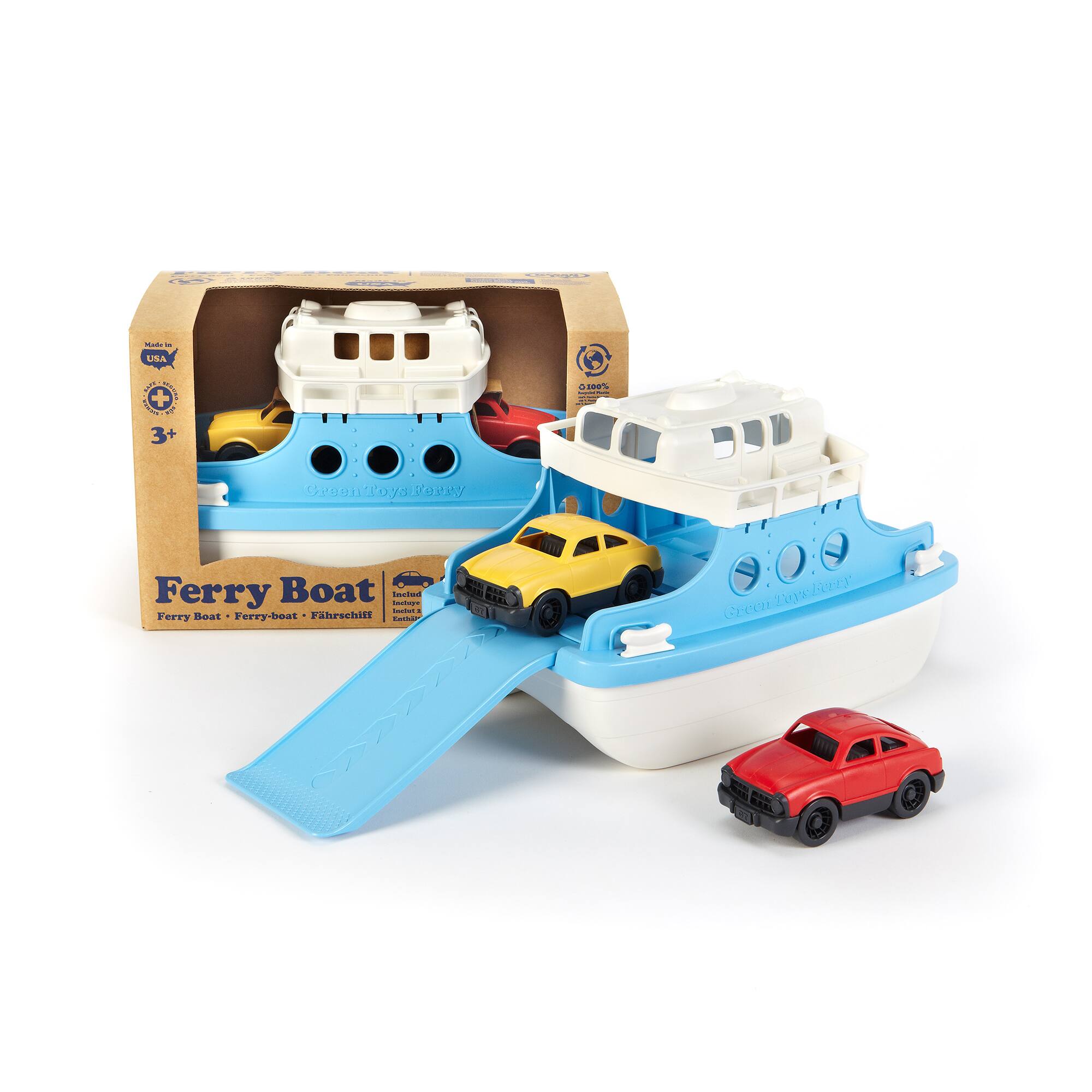 Ferry Boat with Mini Cars